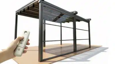 Antalya motorlu giyotin cam balkon sistemi